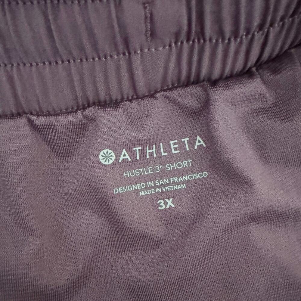 ATHLETA Hustle Short Eggplant Plum Purple 3X - Picture 8 of 9